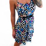 ASOS - COLLUSION Checkered & Floral Spaghetti Strap Dress – US 4 | Photo 6