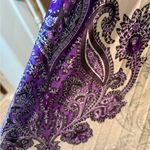 Xtraordinary Elegant Purple and White Halter Maxi Dress Photo 2