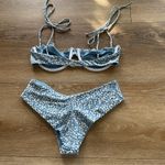 Billabong  Floral Bikini Set Blue Photo 2