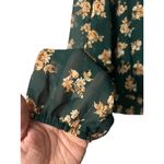Lush Clothing Lush Women's Floral Long Sleeve Blouse Green Ruffle Neckline Size 3X Photo 7