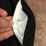 Lauren James NWT Scalloped Edge Solid Seersucker Skirt Size XS Black Photo 6