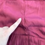 MINKPINK Dress Womens X Large Red Burgundy Satin Ines Gown Puff Sleeve Photo 10