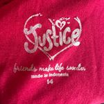 Justice  Womens‎ Pink Crochet Babydoll Top Size XS Y2K 2000s Soft Girl Photo 3