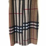 Plaid Check Flannel Dress Brown M Size M Photo 4