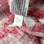 Rhode x Target Midi Red Floral‎ Linen Blend Bell Sleeve Dress Size 16 Summer NEW Photo 8