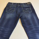 Silver Jeans Womens 32x22.5 Suki Capri Mid Rise Super Stretch Dark Wash Blue Photo 1
