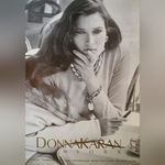 Donna Karan Vintage 1980s DKCo Button Gold Tone Vintage Statement Earrings Photo 3