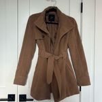 Jack by BB Dakota Women's Tan Belted Wool Coat Photo 0