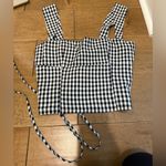 Peppermayo NWT  - Clayton Top - Black Gingham Photo 2