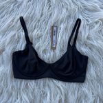 SKIMS  Fits Everybody Unlined Demi Bra Onyx Size 32D Photo 1