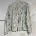 Universal Threads UNIVERSAL THREAD WOMENS WHITE FLORAL BLOUSE SMALL Photo 4