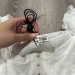 For Love & Lemons  Cheyenne White Lace Bustier Top Photo 3