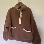Prómesa Promesa Brown Teddy Jacket Plush Cozy Outerwear Photo 3