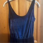 Navy High Low Dress Blue Size M Photo 3