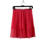 Victoria's Secret Vintage Victoria’s Secret  Lace Skirt Pleated  Semi Sheer Y2K Coquette Fairy 2 Photo 1