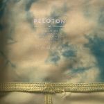 Peloton  Women’s Capri Leggings- Yellow and Green Tie-Dye Photo 2