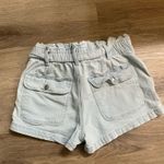 American Eagle paper bag denim Shorts Photo 5