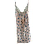 HAH Size M Lace Trim Satin Slip Lingerie Dress Pink Blue Floral Feminine NWT Size M Photo 13