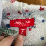 Family PJs Macys women’s one piece Pajamas Grey‎ with Green trees size medium Gray Photo 3