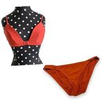 No Boundaries 5/$65     Womens Bikini Set S 3 5 Rust String Swimsuit Bathing 2 Pc Photo 0