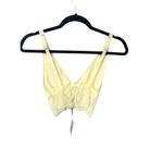 Free People Yellow Daybreak Lace Bralette Size XS Photo 2