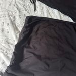 CSDAJIO 2 Piece Outfit One Shoulder Asymmetrical Hem Crop Top and Mini Skirt Set Photo 2