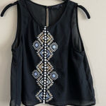 Iris ✨  Los Angeles Black Sheer Top Medium Photo 0