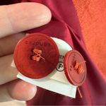 Xandres Belgium Burnt Orange 100% Linen Blazer Jacket Size 38 Photo 4