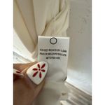 Halston Heritage  Dress Womens Medium Chalk White Evening Gown Maxi JOJ161764 NWT Photo 8