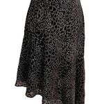Reiss Neelam Animal Print Burnout Skirt Asymmetrical Womens Size 6 Photo 0