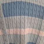 Classic Elements  Two Tone Blue and White Stripe‎ Sleeveless Polo Size 20/22 Photo 1