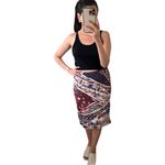 Anthropologie  Maeve Vannia Asian Pencil Skirt Size M Photo 71