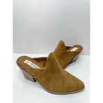 Blondo  Mule Womens Size 11 Water Resistant Suede Pointed Toe Block Heel New Photo 4