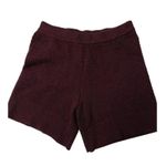 Free People Beach Lena Knit Sweater PulloverShorts Set Size S NWOT Purple Photo 6
