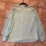 Lace Long Sleeved Top Size L Size L Photo 4