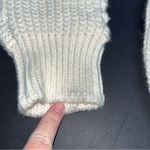 Apiece Apart Cream Crewneck Wool Sweater APPROX. Size LARGE No Size Tag *FLAWED Photo 7