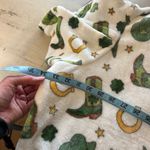 Throwzy Lucky Western Cowgirl Hooded Oversized Soft Lounge Sweater One Size Green Size XL Photo 9