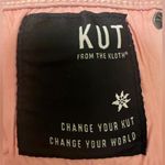 Kut From The Kloth  Pink Amu Crop Straight Leg Jeans Photo 5