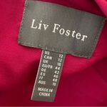 Liv Foster Satin One Shoulder Dress Rich Magenta Women’s Sz 12 Pink Photo 5