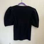 Haute Monde  Black Puff Sleeve Blouse Photo 2
