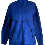 Cutter and Buck Womens Performance Jacket Size M Vented Blue Full Zip Logo Photo 0