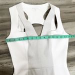Black Halo  Sheath Dress Women's Sleeveless White Silver Size 0 Photo 5
