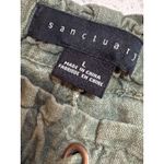 Sanctuary  moss green jogger pants with tie and elastic waist womens large Photo 4