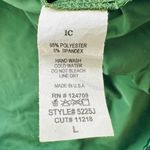 IC Connie K Green Spring Coat Size Large Oversized Art To Wear Funky Bright USA Photo 4