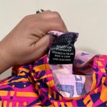 NWT D'IYANU Chichima African Print Blazer Romper (Orange Abstract Leaves) Large Photo 9