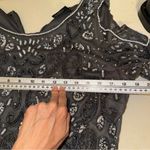 Pisarro Nights Black and Silver Long Sleeve Dress Size 12 Photo 10