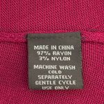 Vince Camuto Burgundy Sweater Button Cardigan Size M Photo 8