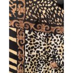 Yves St. Clair Women's Casual/Dress Leopard Print Button Up Blouse Shirt Size 12 Brown Photo 6