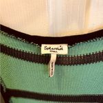 Splendid Black and Green Tank Top Photo 2