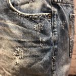Aeropostale  Denim distressed mini skirt  festival Photo 3